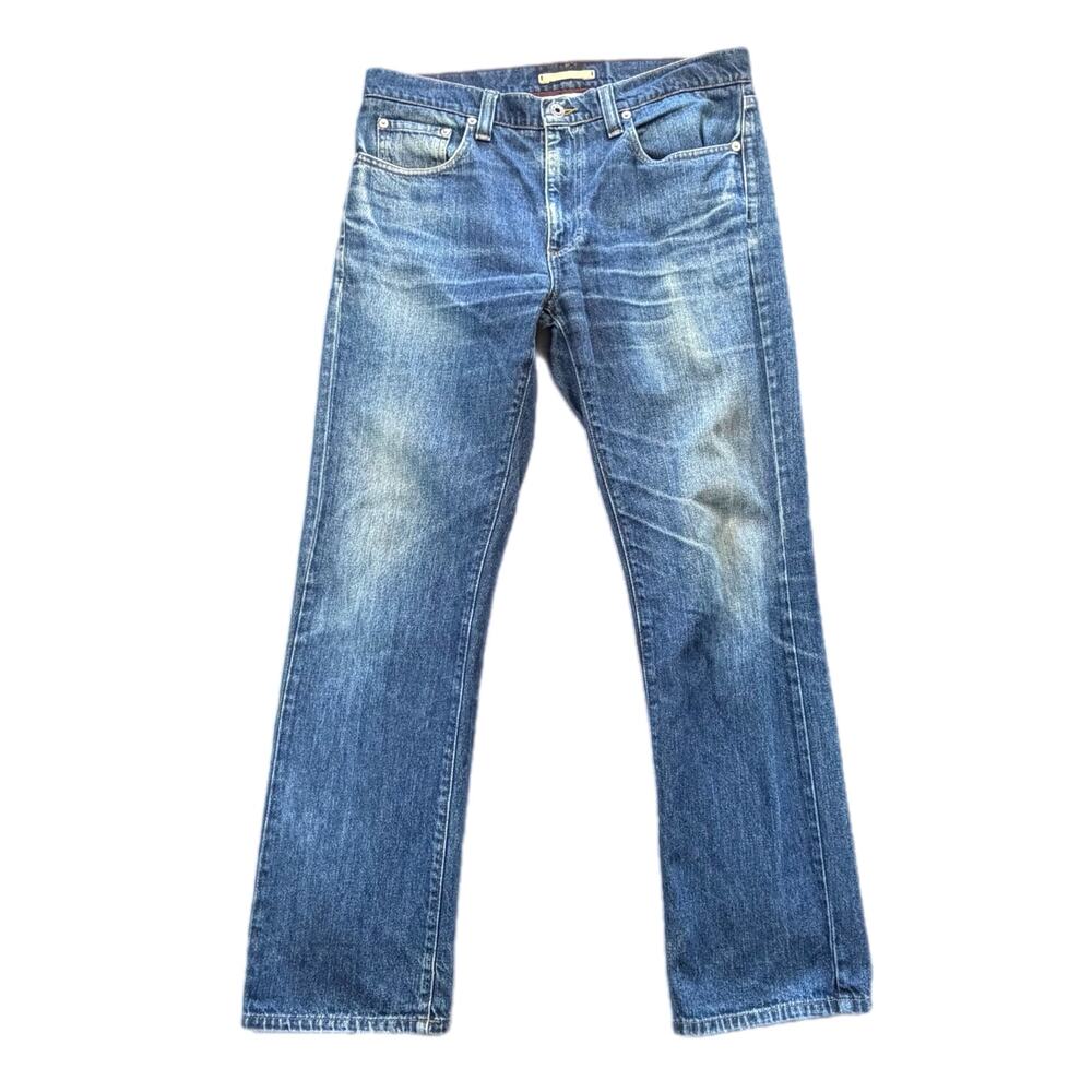 L.L. Bean Men's 32x30 Standard Fit Dark Wash Denim Everyday Normcore Basic Jeans